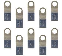 10 x SabreCut SC35B_10 lame bimetalliche da 35 mm compatibili con Fein SuperCut e Festool Vecturo (non StarLock) Multiutensile oscillante Accessori multiutensile