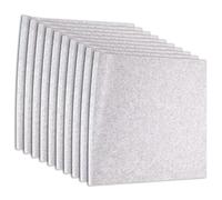 10 x Set di filtri di ricambio per LIMODOR Limot Ventilatore Compact 60, 60-30, 100-238 x 238 mm/Spessore del filtro ca. 17 mm - Filtro antipolvere per ventilatore da bagno per F/M Art.-Nr.: 00070