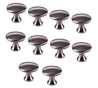 10 x SO-TECH® Pomello per Mobile DENISE Finitura Acciaio Inox Ø 29 mm - il Design incontra la Funzionalità - Pomello