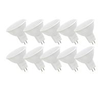 10 x Spectrum LED Faretto 4W GU5,3 420lm 6000K Bianco Freddo 100