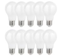 10 X Spectrum LED Filamento A67 Pere 11W E27 Opale Opaco 1450lm Bianco Caldo [EEK: E]
