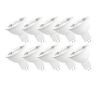 10 X Spectrum LED MR16 Riflettore 4W = 37W GU5,3 12V 380lm Warmweiß 3000K 38° [EEK: G]
