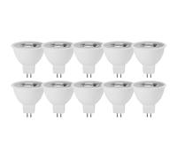 10 X Spectrum LED MR16 Riflettore 4W = 38W GU5,3 330lm Luce Diurna 6000K Fredda [EEK: F]