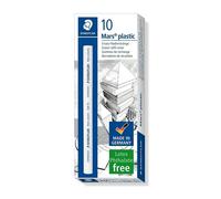 10 X Staedtler Mars Plastica Gomma da Cancellare Sostegno Ricariche 528 55