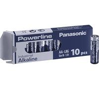 10 X Stilo AA LR6 batteria alcalina PANASONIC Powerline Industrial 1 X 10 Pack