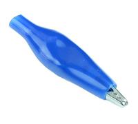 10 x Switch Electronics Clip Coccodrillo Test Blu Miniatura 27mm