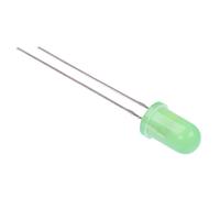 10 x Switch Electronics LED Verde Diffuso 5mm 2900mcd 60°