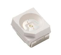 10 x TOYO LED SMD Amber 3528 PLCC-2 Trasparente 300mcd