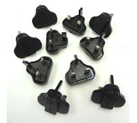 10 X U. K. Pin Adattatore per Plantronics B335 CS60 CS70N CS540 S12 W740 AC