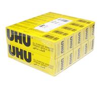 10 X UHU Tutti Scopo Super Colla Legno Plastica Extra Forte Trasparente Scatola