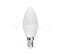 10 X V-TAC PRO VT-226 LAMPADINA LED E14 4.5W CANDLE BULB C37 CANDELA SMD CHIP SA