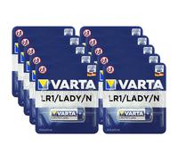 10 X VARTA N Misura/LR1 Batterie 1.5V Alcalino Lady MN9100 AM5 E90 4001 LR01