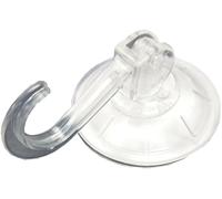 10 X Ventosa Ganci Trasparente Leva Tipo Scatto Blocco 45mm Modellato Onestopdiy