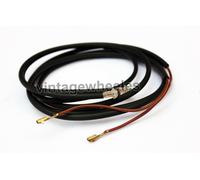 10 X VESPA PX LML PANNELLO LATERALE NERO INDICATORE CAVO SET. NUOVO DI ZECCA