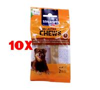 10 X Vitakraft Chews Long Lasting Osso Masticabile Per Cane Mini 8cm 2 Pezzi