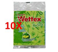 10 X Wettex Pannospugna 3 Pz.