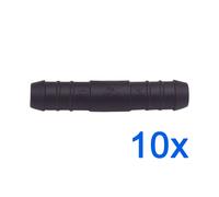10 X YOU.S Connettore Tubo Giunto Ø 14 / 14 Mm Forma Retta