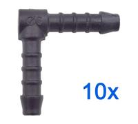 10 X You.S Connettori Del Cavo Connettore Rgv Ø 6 MM 90° Angolo Forma A L