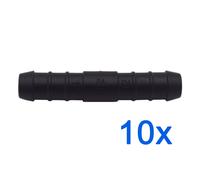 10 X You.S Connettori Del Cavo Tubo Connettore Ø 12/12 MM Dritto Forma