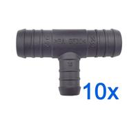 10 X You.S Giunto Tubo Intermediario RGV Ø 22x22x16 Mm T-Pezzo Riduttore