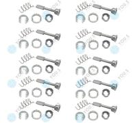 10 X You.S Kit Riparazione Serratura Porta L Anteriore / R per Audi A6 / A6