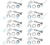 10 X You.S Kit Riparazione Serratura Porta L Anteriore / R per VW Lupo (6X1,6E1)