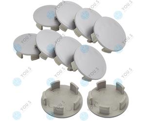10 X YOU.S ORIGINAL Coprimozzi Coprimozzo Coprimozzo 54,0 - 47,0 Mm - Argento