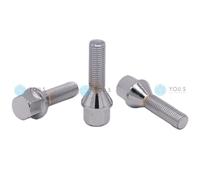 10 X YOU.S Original DADI A Esagono Conico M12 X 1,5 Mm Filettatura. 32Mm