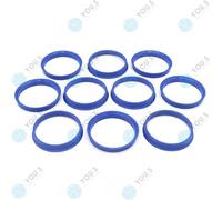 10 X YOU.S RONDELLI CENTRANTI 65,1 60,1 RINGHIERE Lila/Blau Per TOYOTA RENAULT