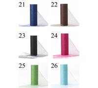 10 Yarde 15Cm Glitter Tulle Nastro Puff Accessorio Matrimonio Decorazioni