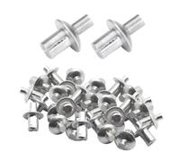 100/10 pezzi viti di espansione in lega alluminio rivetti a percussione a testa tonda chiodi fissaggio for mobili accessori for(50PCS,9mm)