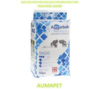 100/1000 TAPPETINI ASSORBENTI PER CANI 60x90 TRAVERSE CANE PANNOLINI ASSORBELLO