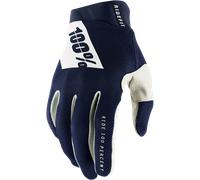 100% 10010-00025 GLOVE RIDEFIT NV/WH SM GUANTI MX