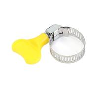 100/10pcs Fascette stringitubo regolabili in acciaio inossidabile con manico in plastica for tubi di gas combustibile Rubinetto for tubi di acqua Elementi di fissaggio Morsetti di tenuta