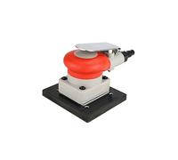 100 * 110 MILLIMETRI Tipo di Morsetto Flangiatura Telaio Pneumatic Air Piazza Lucidatrice Carta Vetrata Sandshaker Grinder Strumento di Lucidatura(813S n 20pcs paper)