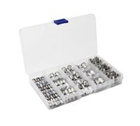 100/150 pezzi M3-M8 Dadi rivettati in alluminio Dadi rivettati zigrinati Testa piatta Inserto rivetto filettato Cappuccio for 1 pinza crimpatrice(20PCS-M8)