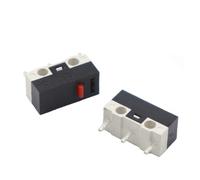 【100-20 pezzi】MS-002 microinterruttore senza maniglia a inserimento diretto a tre pin Pulsante di reset 'interruttore del mouse(100PCS)