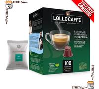 Lollo Caffè - 100 Capsule Nespresso Lollo Miscela Decaffeina