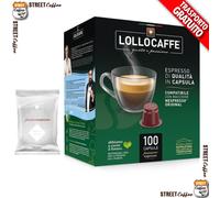 Lollo Caffè - 100 Capsule Nespresso Lollo Miscela Argento