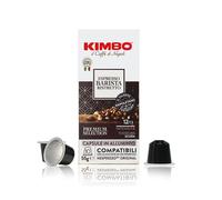 100/200/400 KIMBO ESPRESSO RISTRETTO CAPSULE IN ALLUMINIO COMPATIBILE NESPRESSO