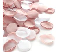 100/200/400 pezzi Petali di rosa di seta, petali bianchi finti, petali di fiori artificiali per decorazione di matrimoni, proposte, tavoli, doccia nuziale 400 pezzi,100 pezzi,200 pezziPoliestere