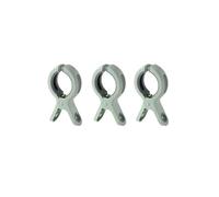 100/200 pezzi di mollette for asciugamani da spiaggia riutilizzabili, grandi, antivento, for bucato in plastica, pinze for for coperte e cappotti Per Calze, Asciugamani(100pcs Green)