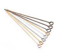 100-200 pezzi perni a testa sferica/perni a testa piatta/9 perni a forma di perni a testa in oro/argento per la creazione di gioielli che bordano accessori fai-da-te-9 a forma di 5-70mm