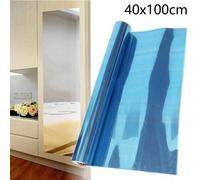 100/200CM Specchio ADESIVI MURALI Roll Autoadesivo Bastone Bagno Stanza Pellicol