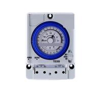 100-240V AC 24Hours Daily Programmable Mechanical Timer Swith TB-388 Analog Time Relay Setting 15Minutes TB388
