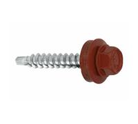 Clima Viti per lamiera trapezoidale 4,8 x 55 mm 200 pezzi RAL 3009 (rosso ossido)