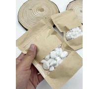 100/300/500G Ciottoli bianchi pietre decorative per piante - Pietre di fiume naturali per giardinaggio paesaggistico, succulente e cactus in vaso - 100g