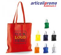 100 - 300 Shopper Busta Borsa TNT Personalizzati Stampati Pubblicità art. Q24244