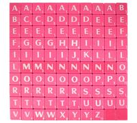 100-300pcs Plastica Lettera Piastrelle per Crafts Giochi Quadrato Parola Gioco