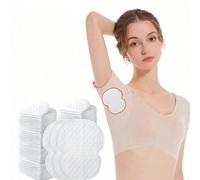 100/50/30/10/1 pezzo Cuscinetti riutilizzabili per il sudore, toppe assorbenti e lavabili, Adesivi anti-sudore e deodoranti, toppe traspiranti e assorbenti per l'umidità adatti per la vita quotidiana,